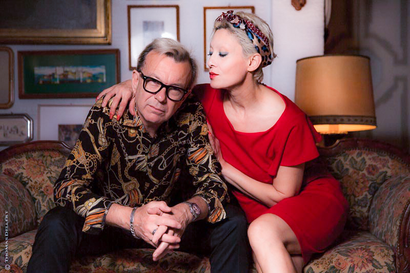 Thomas and Vava  at home in Milano  copy